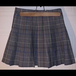 Plaid Olive Mini Skirt
